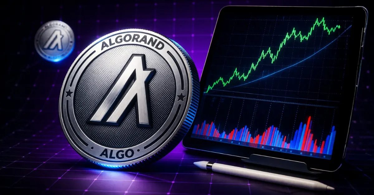 ALGO Price Eyes Key Support as Real-World Asset Adoption Expands Across Algorand